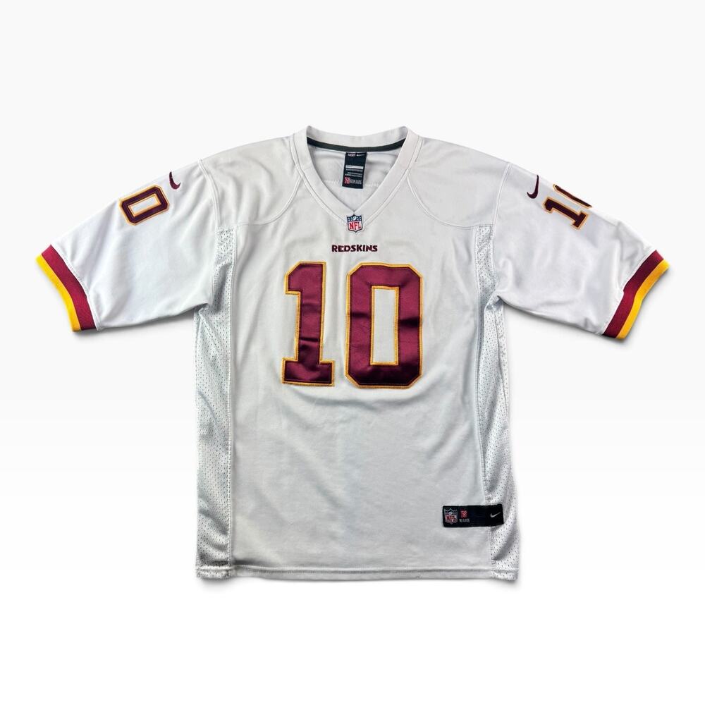 Nike RG3 Robert Griffin III Redskins Jersey Youth XL 18/20 White #10 NFL